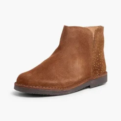 Pisamonas Boots>Flat Boots With Sparkle Dots
