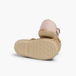 Pisamonas Sandals>Fringed Espadrille Style Sandals