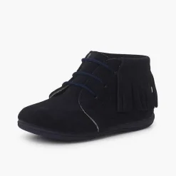 Pisamonas Boots>Fringed Lace-Up Boots First Steps