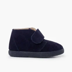 Pisamonas Boots>Furry Adherent Wide Strap Ankle Boots