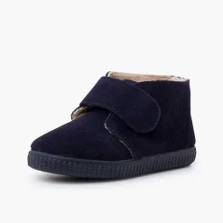 Pisamonas Boots>Furry Adherent Wide Strap Ankle Boots