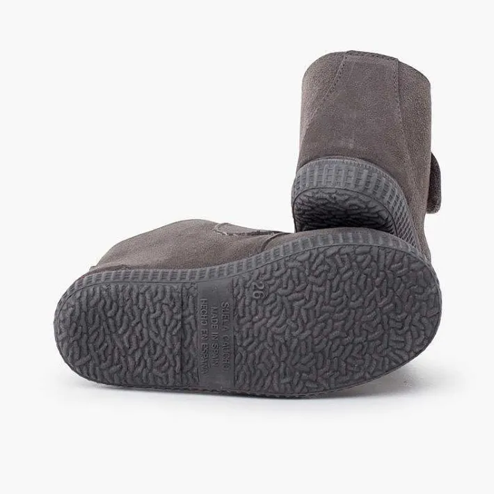Pisamonas Boots>Furry Adherent Wide Strap Ankle Boots