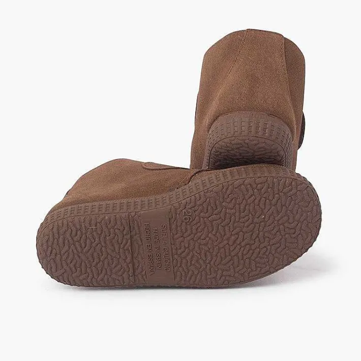 Pisamonas Boots>Furry Adherent Wide Strap Ankle Boots