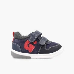 Pisamonas School Shoes>Garvalin Trainers Double Adherent Zip Fastening