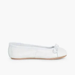Pisamonas Ballet Pumps And Flats>Girls & Womens Leather Ballerinas