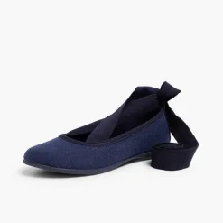 Pisamonas Ballet Pumps And Flats>Girls' And Women' Ballerina Shoes With Ribbons