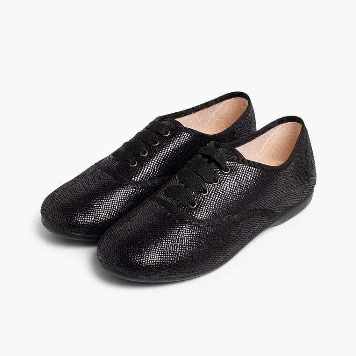 Pisamonas Brogues And Bluchers>Girl´S And Women´S Snakeskin-Type Bluchers