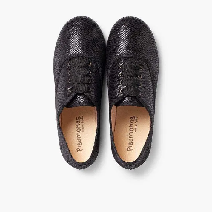 Pisamonas Brogues And Bluchers>Girl´S And Women´S Snakeskin-Type Bluchers