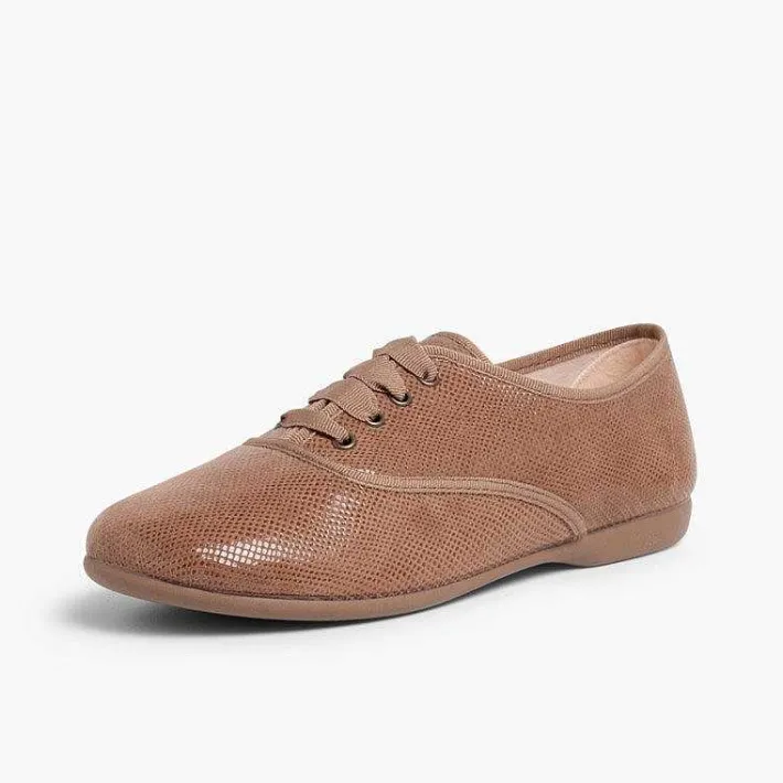 Pisamonas Brogues And Bluchers>Girl´S And Women´S Snakeskin-Type Bluchers