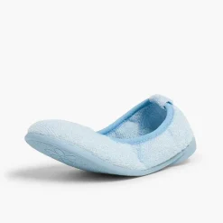 Pisamonas Slippers>Girls Ballerina Boucle Towelling House Slippers