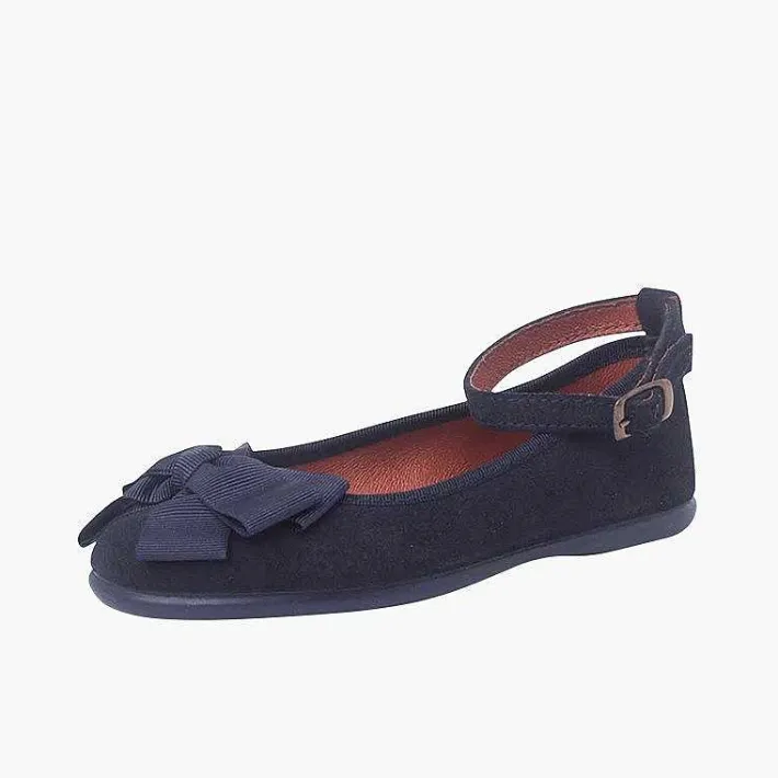 Pisamonas Ballet Pumps And Flats>Girl'S Ballerinas Double Bow And Bracelet