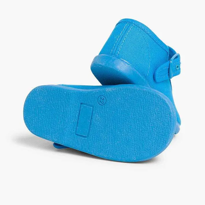 Pisamonas Mary Janes>Girls Buckle Up Canvas Mary Janes