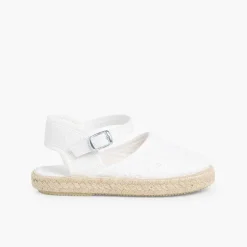 Pisamonas Espadrilles>Girls Buckle Up Espadrille Wedge