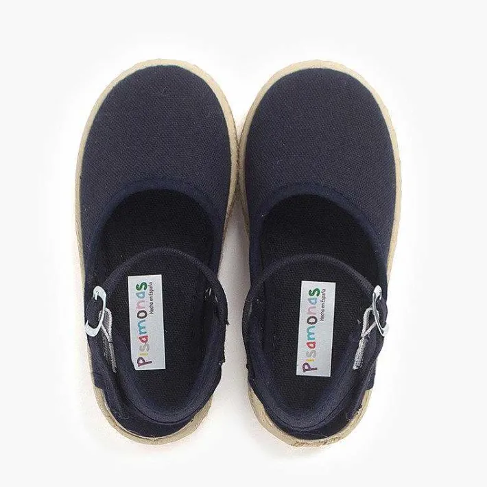 Pisamonas Espadrilles>Girls Buckle Up Espadrille Wedge