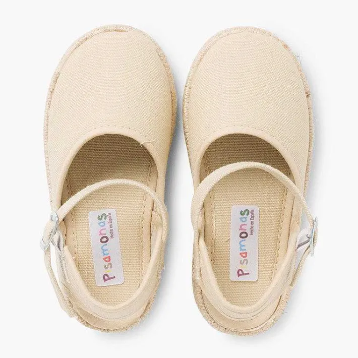 Pisamonas Espadrilles>Girls Buckle Up Espadrille Wedge