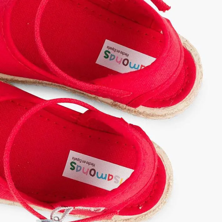 Pisamonas Espadrilles>Girls Buckle Up Espadrille Wedge