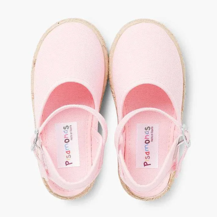 Pisamonas Espadrilles>Girls Buckle Up Espadrille Wedge