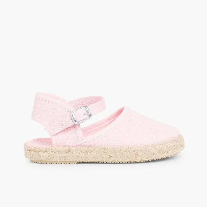 Pisamonas Espadrilles>Girls Buckle Up Espadrille Wedge