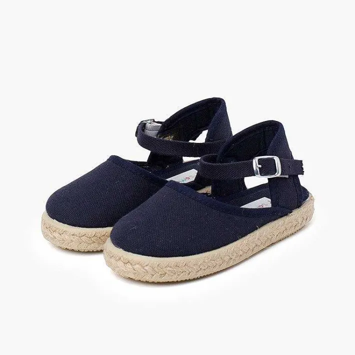 Pisamonas Espadrilles>Girls Buckle Up Espadrille Wedge