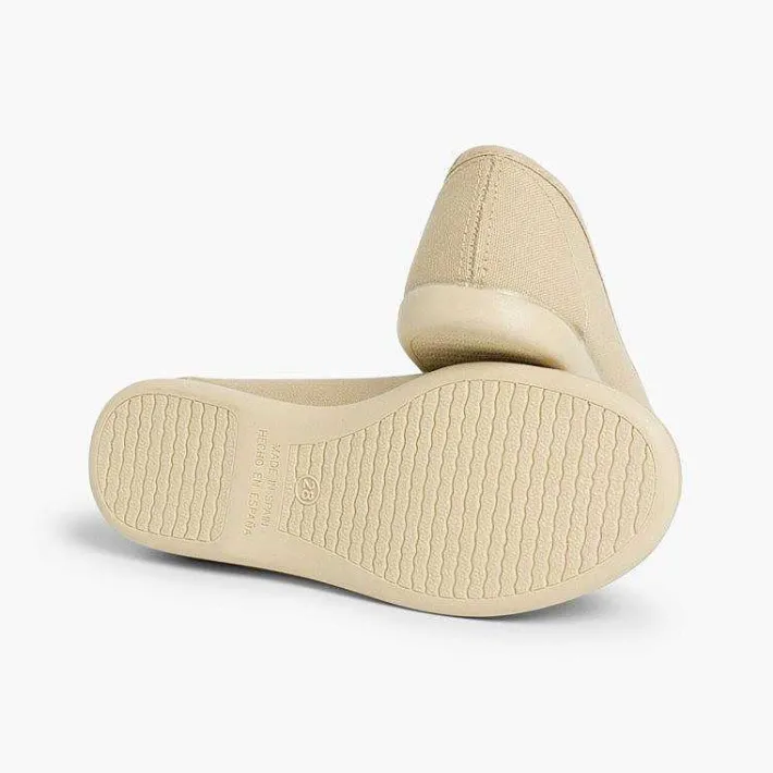 Pisamonas Communion Shoes>Girls Canvas Ballerinas Ballet Style