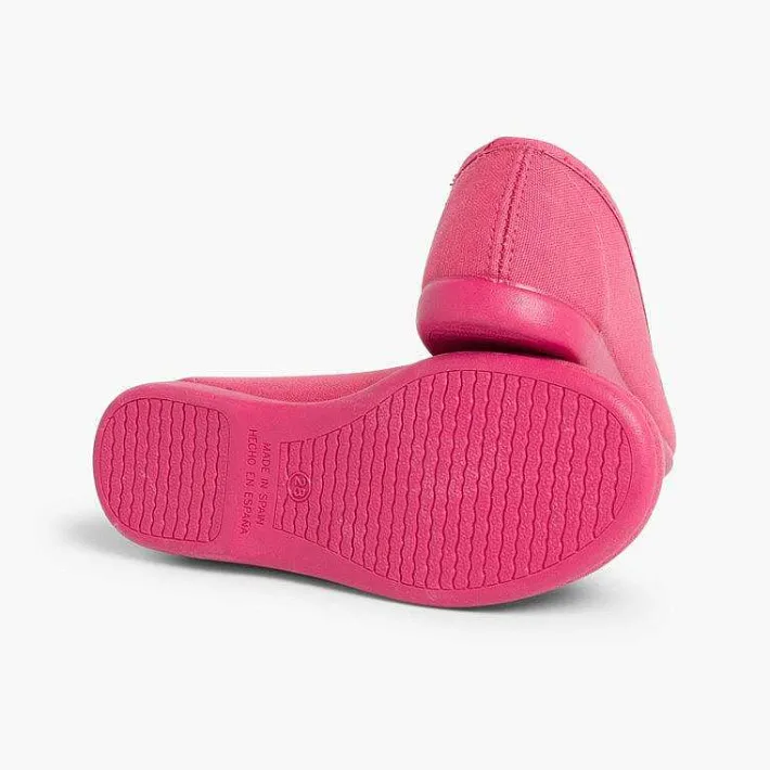 Pisamonas Communion Shoes>Girls Canvas Ballerinas Ballet Style
