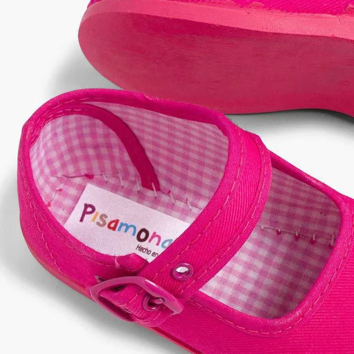 Pisamonas Mary Janes>Girls Canvas Mary Jane Shoes