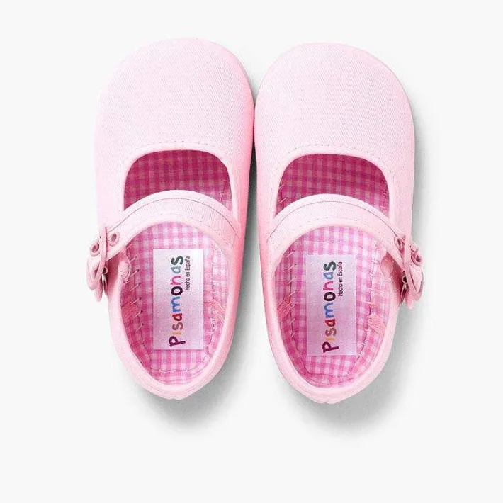 Pisamonas Mary Janes>Girls Canvas Mary Jane Shoes