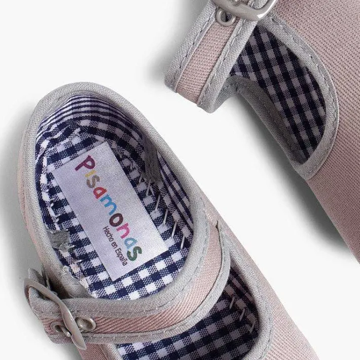 Pisamonas Mary Janes>Girls Canvas Mary Jane Shoes