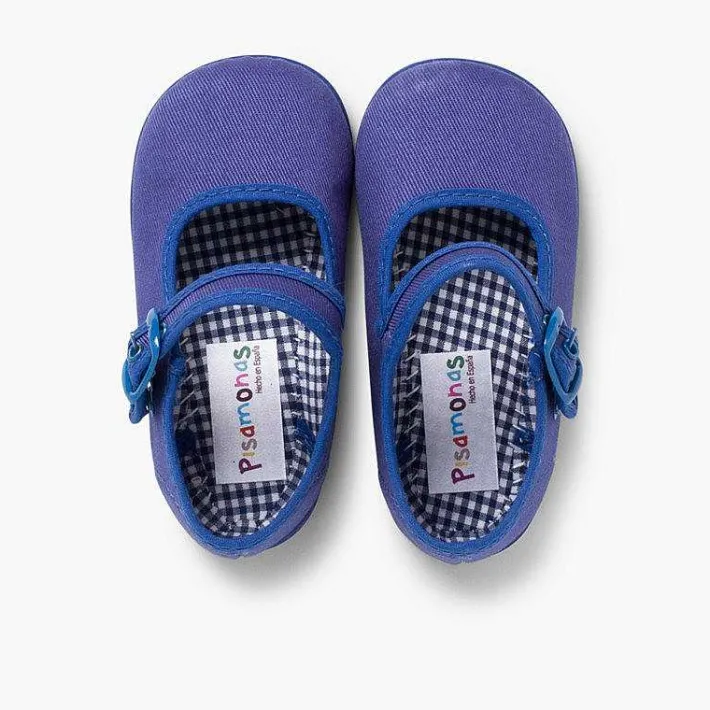 Pisamonas Mary Janes>Girls Canvas Mary Jane Shoes