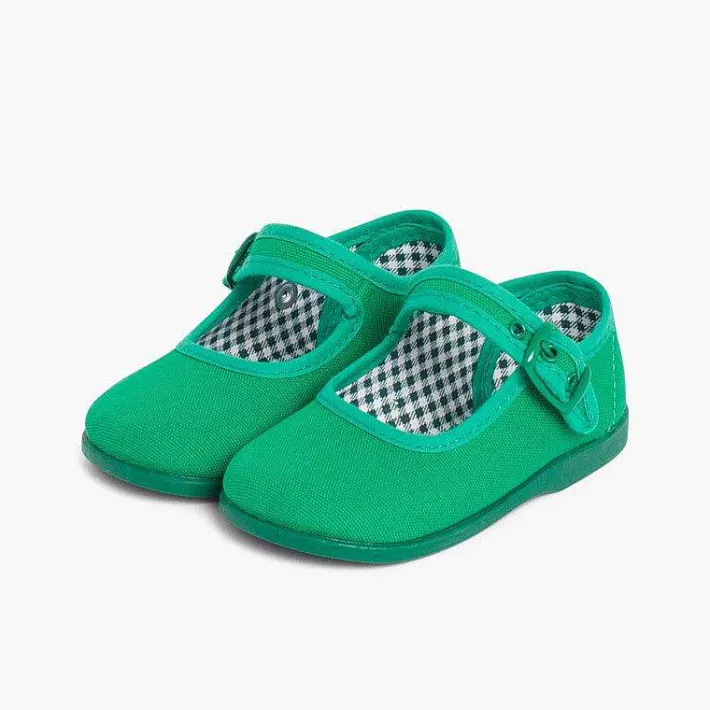 Pisamonas Mary Janes>Girls Canvas Mary Jane Shoes