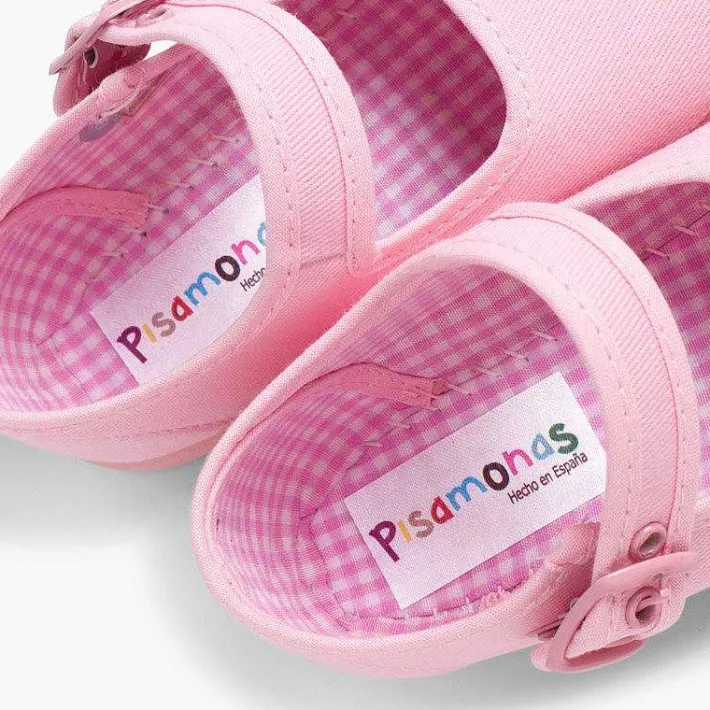 Pisamonas Mary Janes>Girls Canvas Mary Jane Shoes
