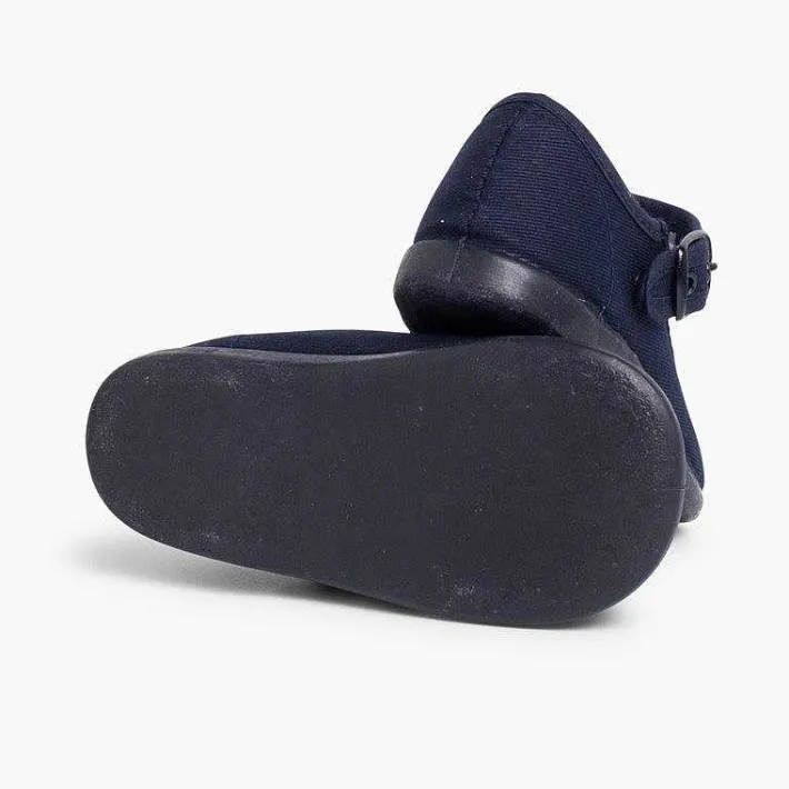 Pisamonas Mary Janes>Girls Canvas Mary Jane Shoes