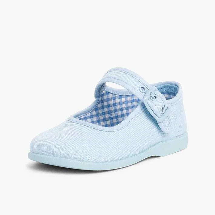 Pisamonas Mary Janes>Girls Canvas Mary Jane Shoes