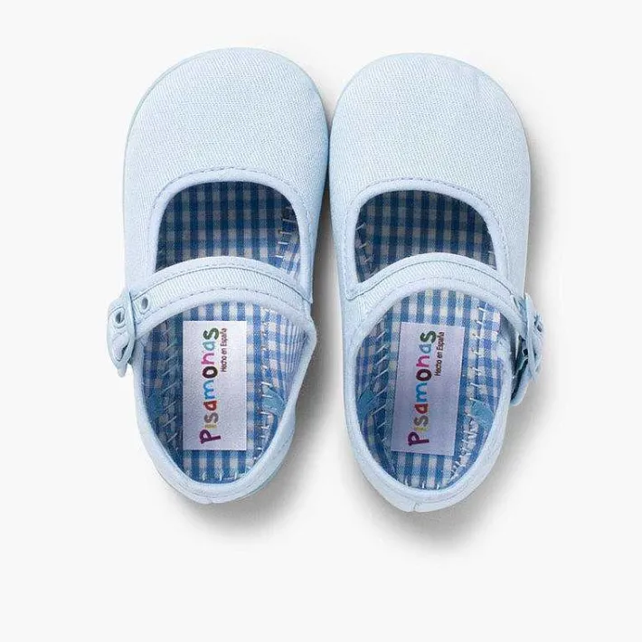 Pisamonas Mary Janes>Girls Canvas Mary Jane Shoes