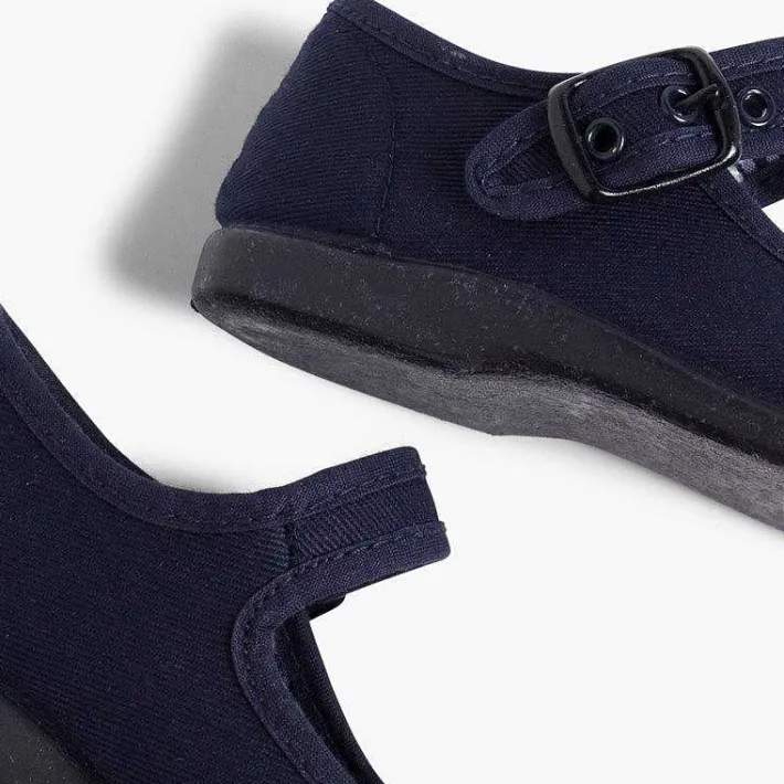 Pisamonas Mary Janes>Girls Canvas Mary Jane Shoes