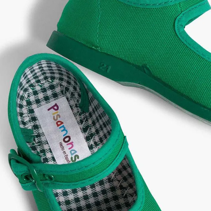 Pisamonas Mary Janes>Girls Canvas Mary Jane Shoes