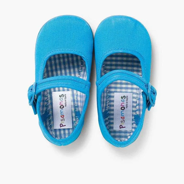 Pisamonas Mary Janes>Girls Canvas Mary Jane Shoes