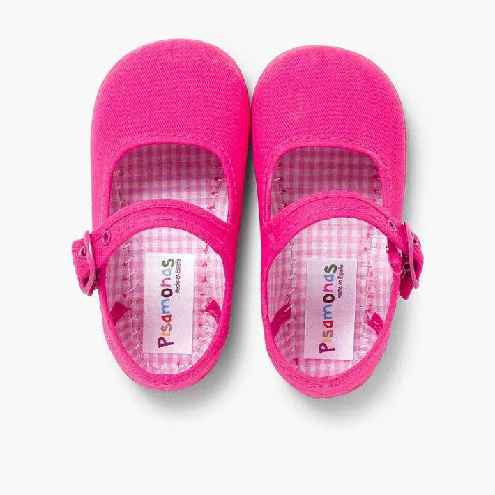 Pisamonas Mary Janes>Girls Canvas Mary Jane Shoes