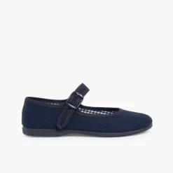 Pisamonas Mary Janes>Girls Canvas Mary Jane Shoes - Large Sizes