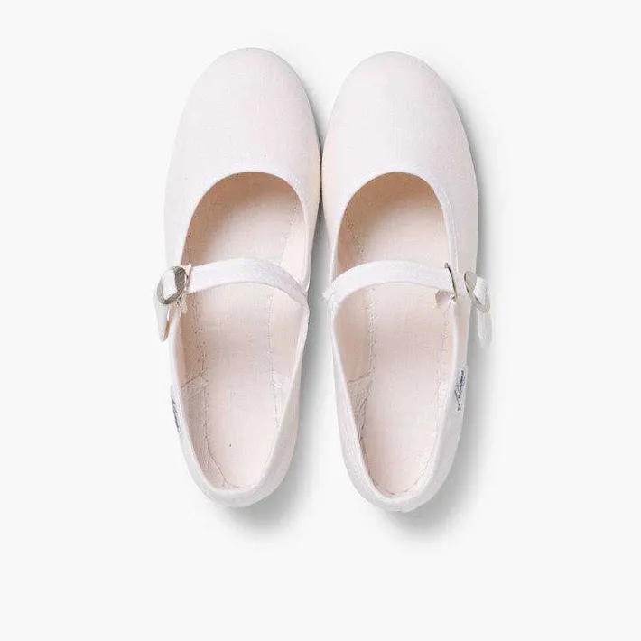 Pisamonas Mary Janes>Girls Canvas Mary Janes By La Cadena