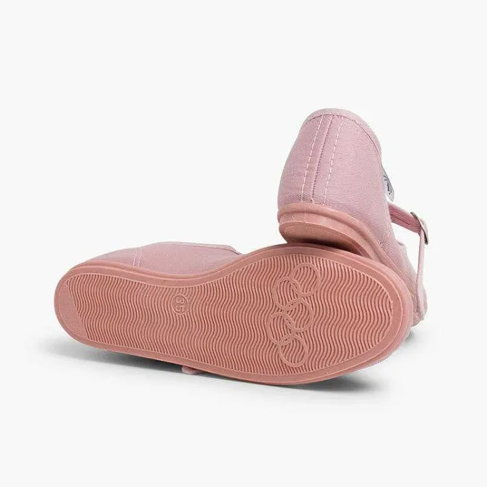 Pisamonas Mary Janes>Girls Canvas Mary Janes By La Cadena
