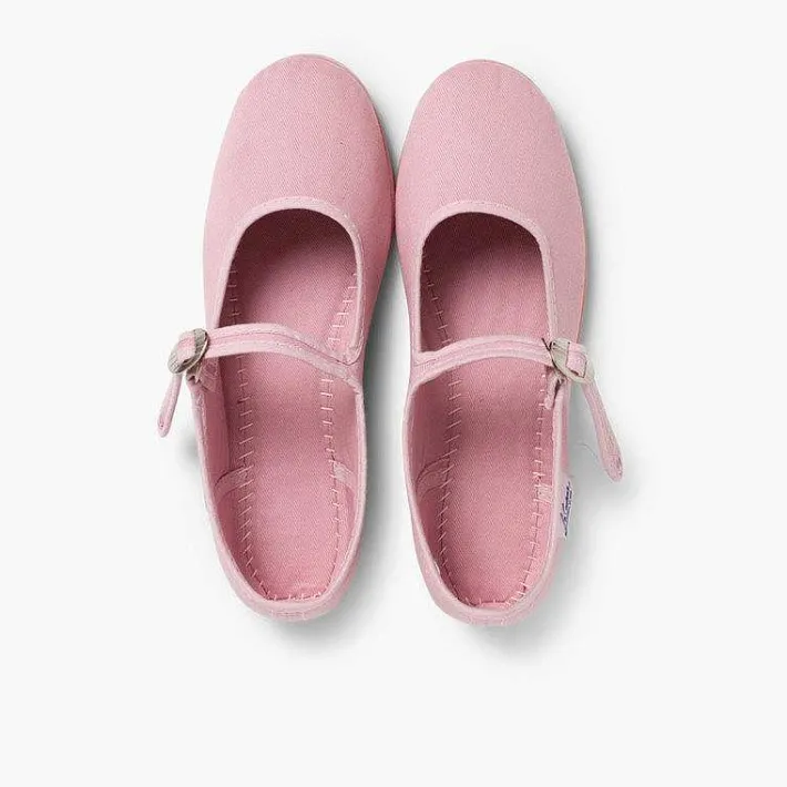 Pisamonas Mary Janes>Girls Canvas Mary Janes By La Cadena