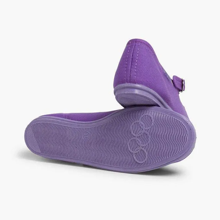 Pisamonas Mary Janes>Girls Canvas Mary Janes By La Cadena