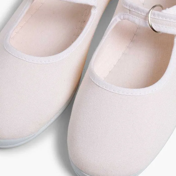 Pisamonas Mary Janes>Girls Canvas Mary Janes By La Cadena