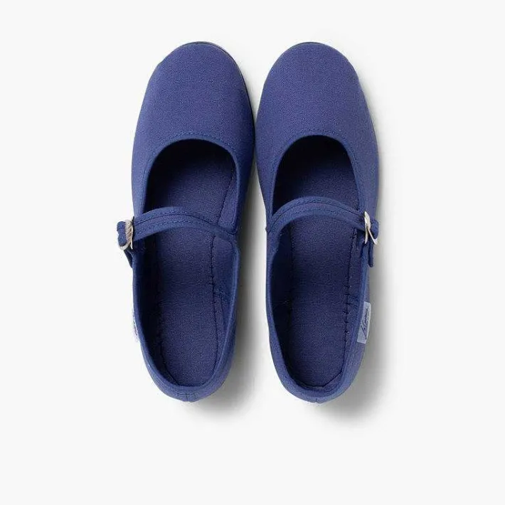 Pisamonas Mary Janes>Girls Canvas Mary Janes By La Cadena
