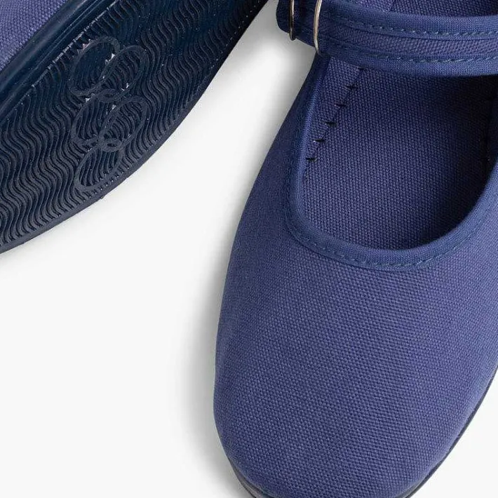 Pisamonas Mary Janes>Girls Canvas Mary Janes By La Cadena