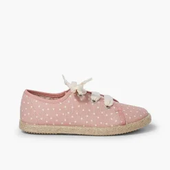 Pisamonas Espadrilles>Girls´ Canvas Pointe Trainers
