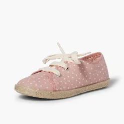 Pisamonas Espadrilles>Girls´ Canvas Pointe Trainers