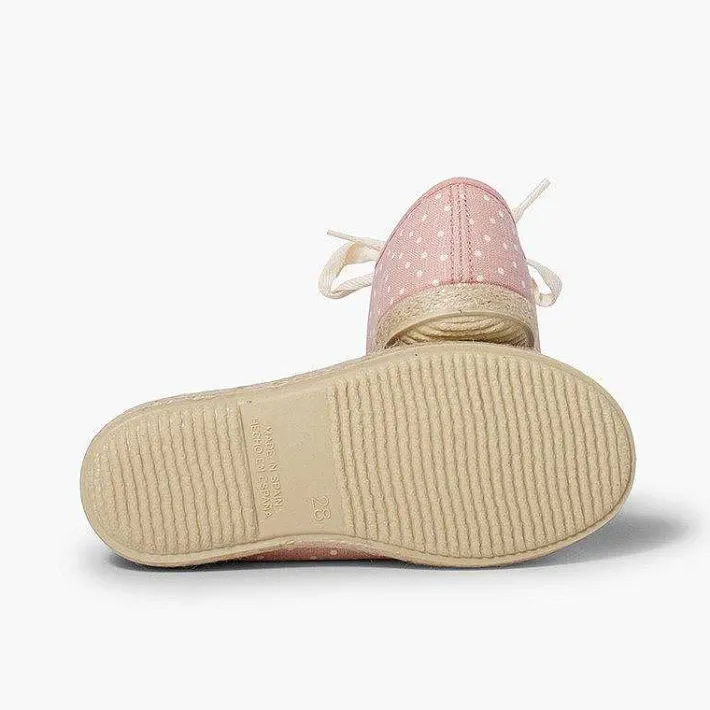 Pisamonas Espadrilles>Girls´ Canvas Pointe Trainers