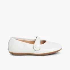Pisamonas Mary Janes>Girls Ceremonial Leather Mary Jane Shoes